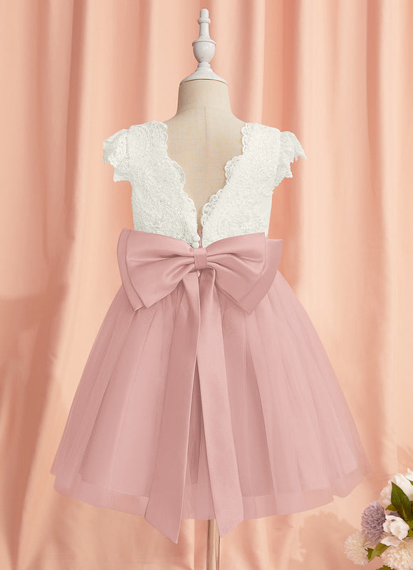 Robe Trapèze Élégance Rosée Enchantée - gallery 1