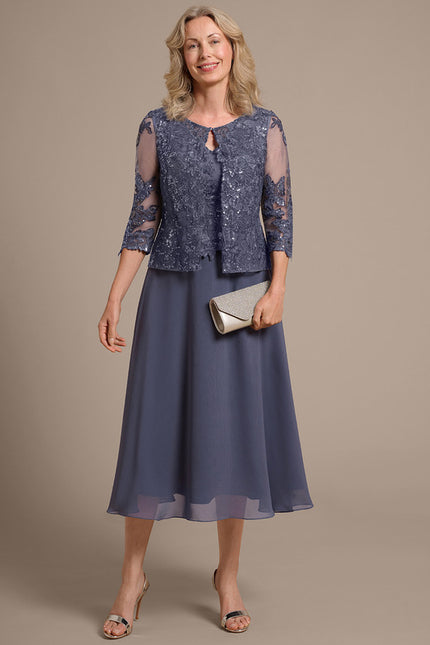 Robe Trapèze Éclat De Velours