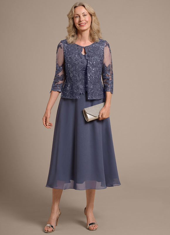 Robe Trapèze Éclat De Velours