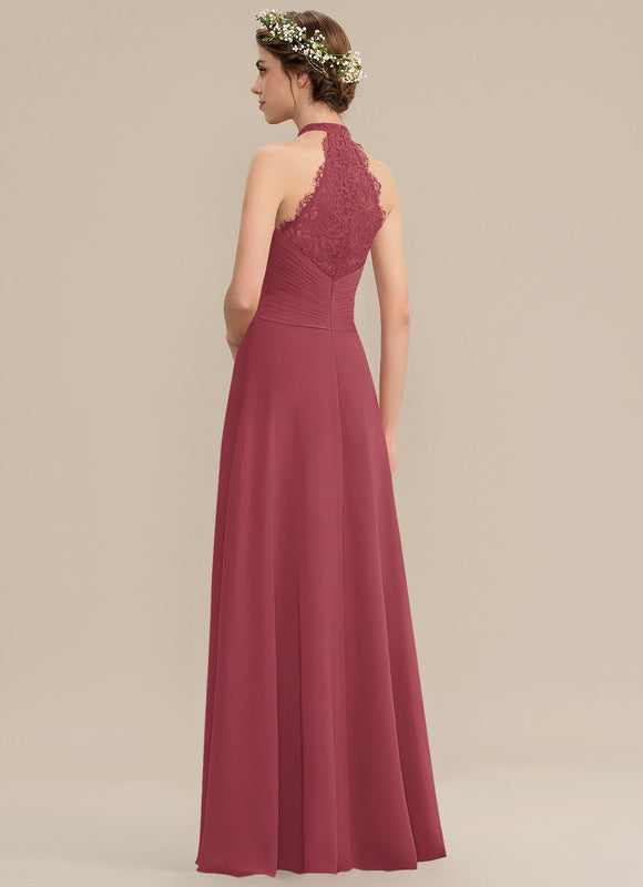 Robe Trapèze Gris Aérien Élégant - gallery 3