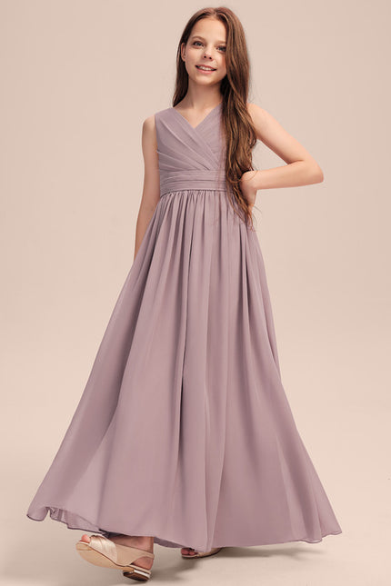 Robe Trapèze Lilas Douceur - gallery 5