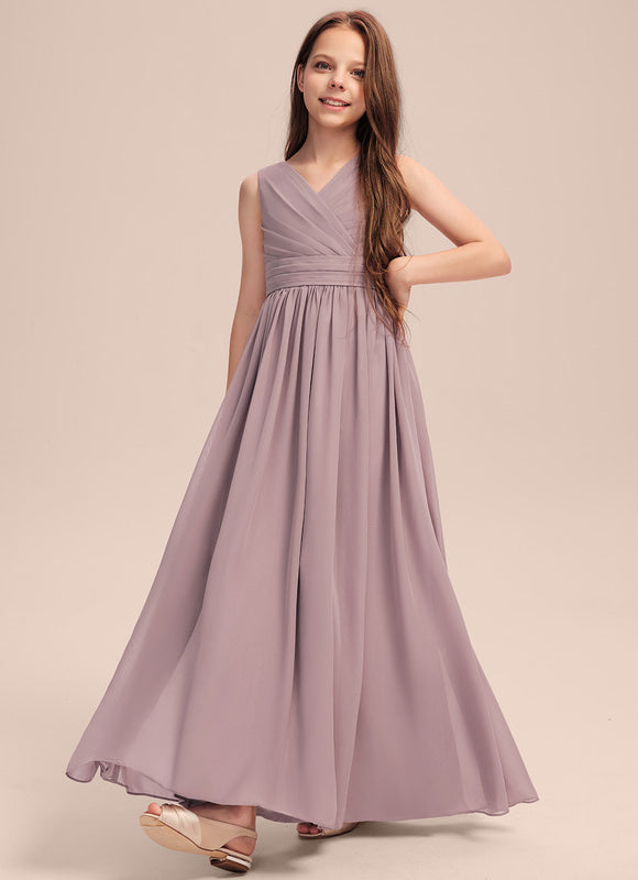 Robe Trapèze Lilas Douceur - gallery 5