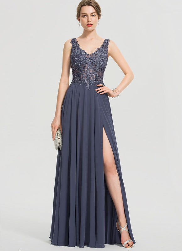 Robe Trapèze Nuit Émeraude Satinée - gallery 4