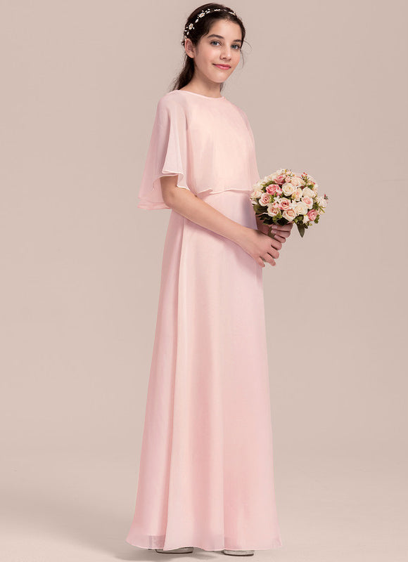 Robe Trapèze Bleu Doux Éclat - gallery 4
