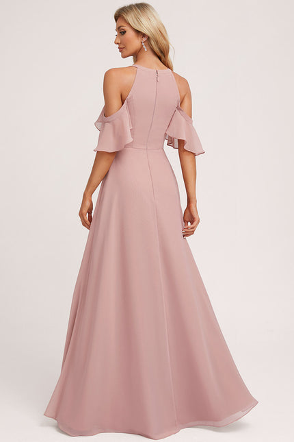 Robe Trapèze Aérienne Céleste - gallery 1