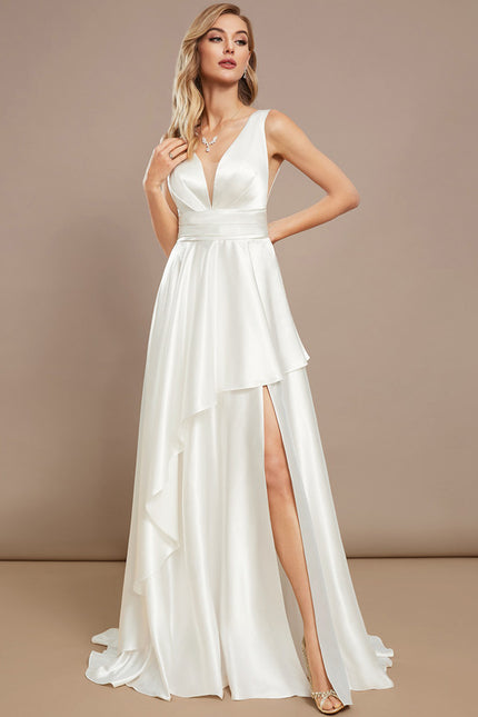 Robe Trapèze Brise Satinée