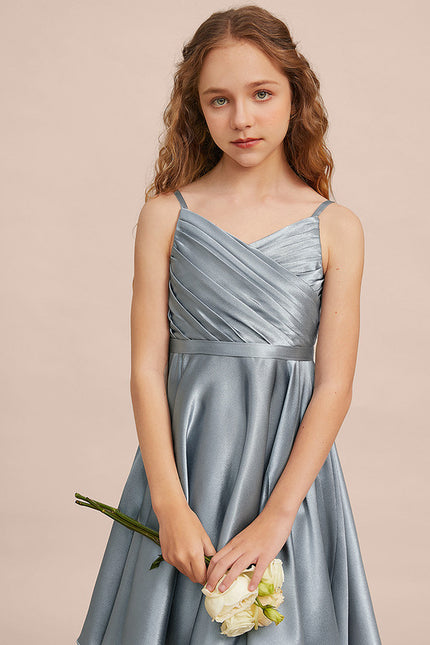 Robe Trapèze Satinée Junior - gallery 3