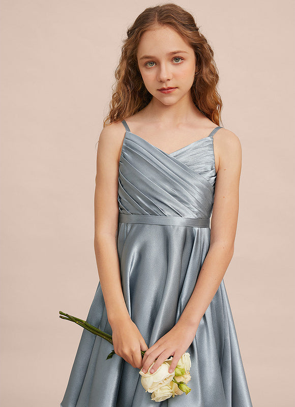 Robe Trapèze Satinée Junior - gallery 3