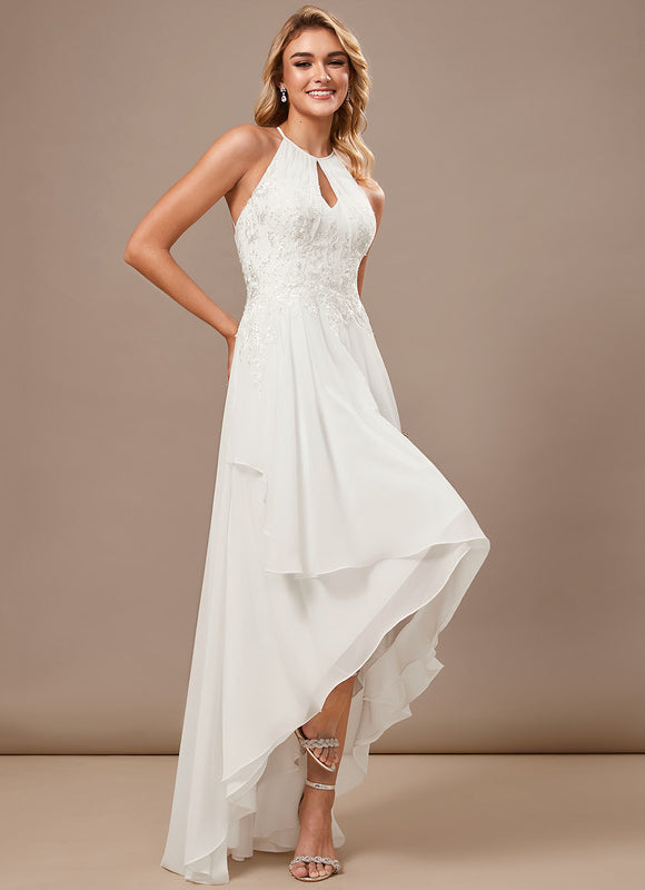 Robe Trapèze Asymétrique Éclatante - gallery 4
