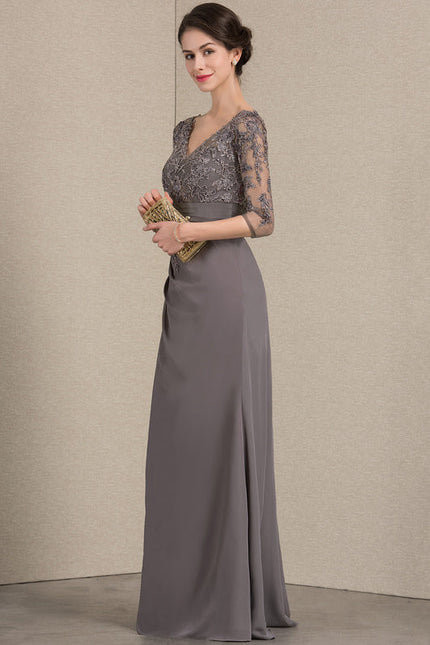 Robe Trapèze Nuance De Velours - gallery 1