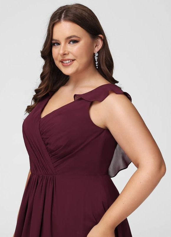 Robe Trapèze Fluide Asymétrique - gallery 8