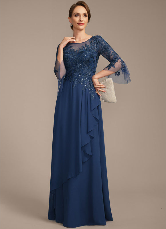 Robe Trapèze Rêve Sombre Légèreté - gallery 2