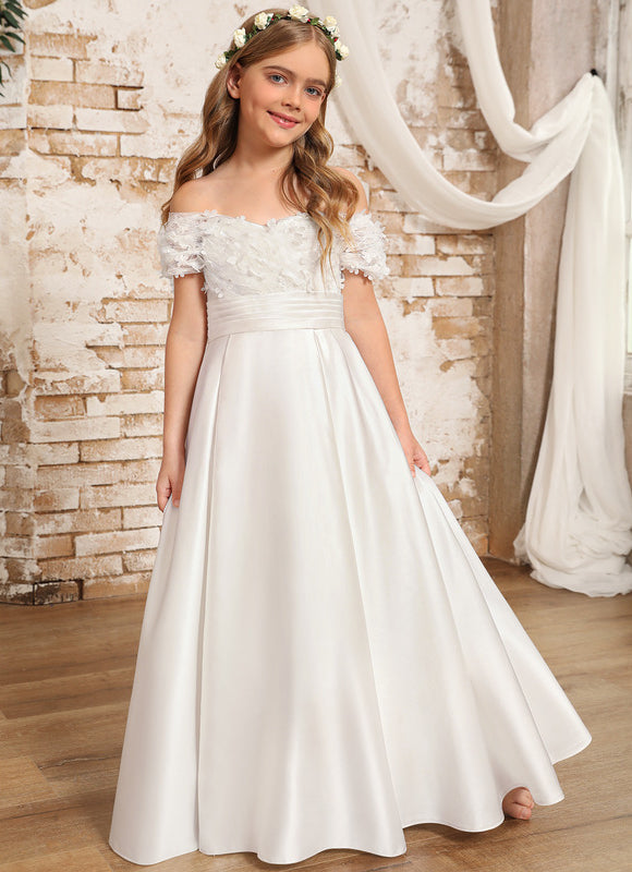 Robe Trapèze Enchantement Écrue
