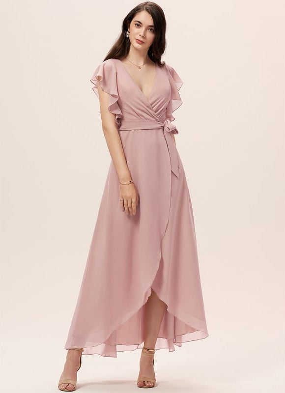 Robe Trapèze Flottante Verte - gallery 1