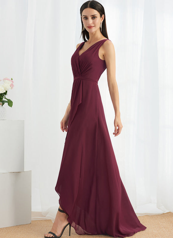 Robe Trapèze Aérienne Vert Pâle - gallery 1