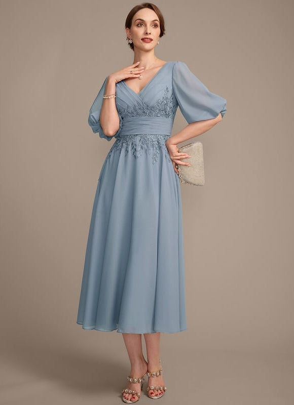 Robe Trapèze Céleste Douceur - gallery 2