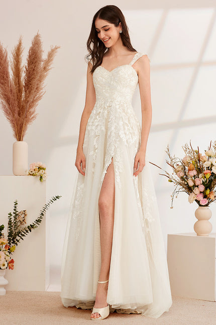 Robe Trapèze De Mariée Enchantée - gallery 5