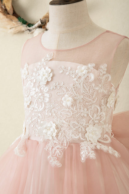 Robe Trapèze Enfant Émeraude - gallery 3