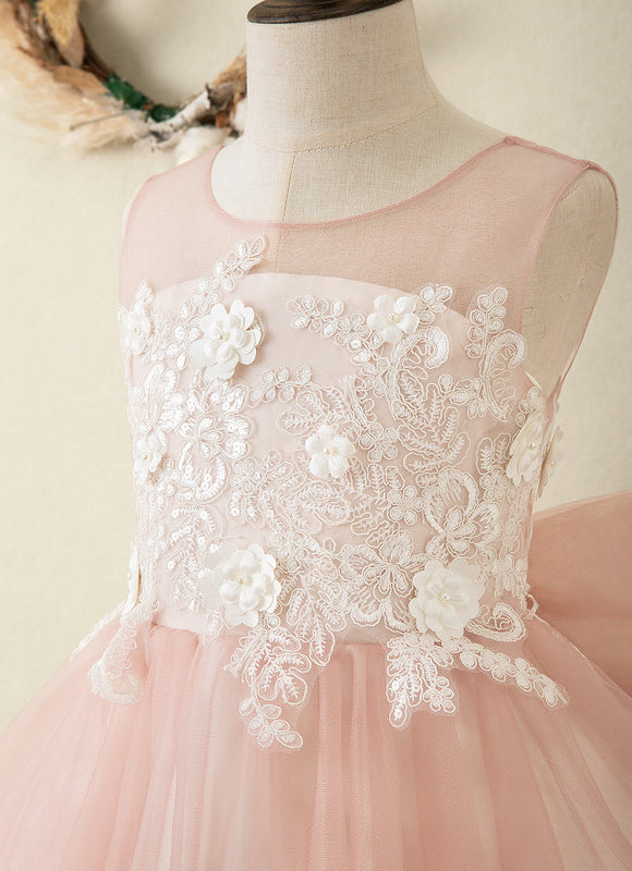 Robe Trapèze Enfant Émeraude - gallery 3