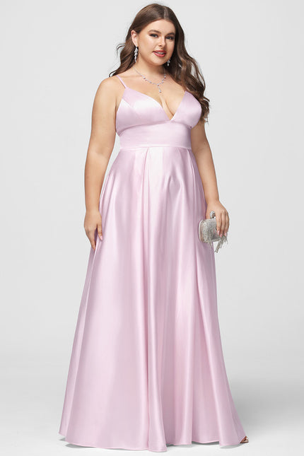 Robe Trapèze Éclat Satiné Doré - gallery 8