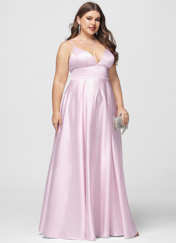 Robe Trapèze Éclat Satiné Doré - gallery 8