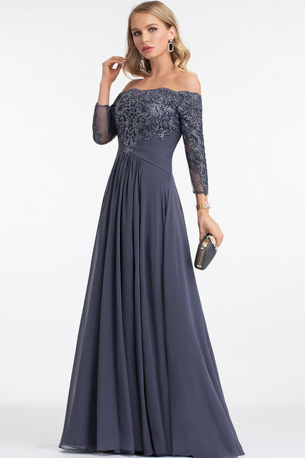 Robe Trapèze Élégance Ombre Luxe - gallery 2