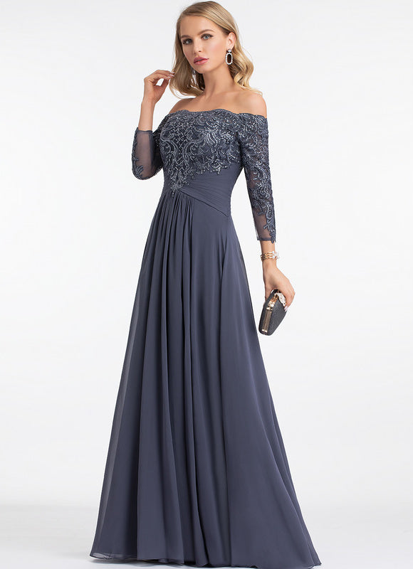 Robe Trapèze Élégance Ombre Luxe - gallery 2