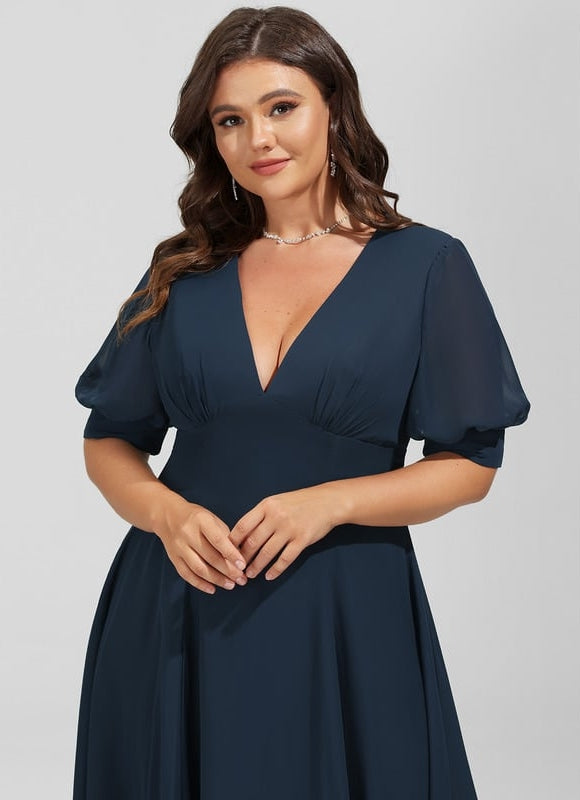 Robe Trapèze Vaporeuse Sereine - gallery 9