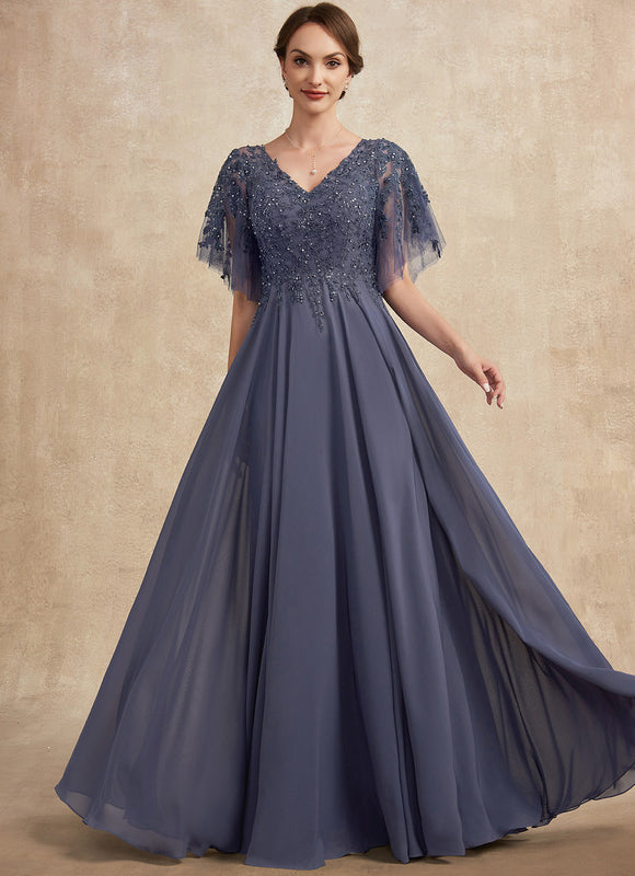 Robe Trapèze Satinée Étoilée