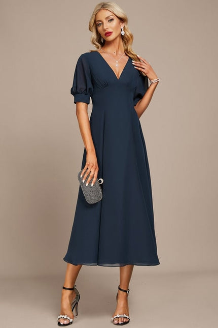 Robe Trapèze Vaporeuse Sereine - gallery 3