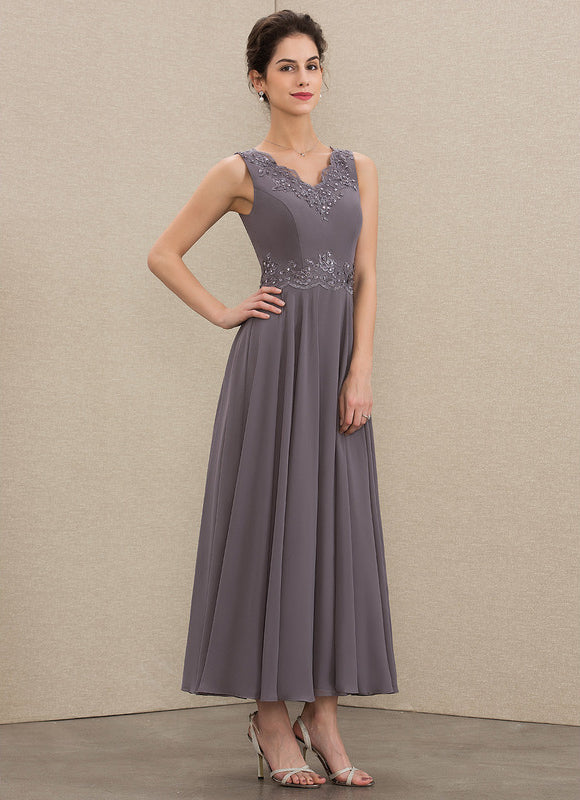 Robe Trapèze Chic Mousseline Sophistiquée - gallery 6