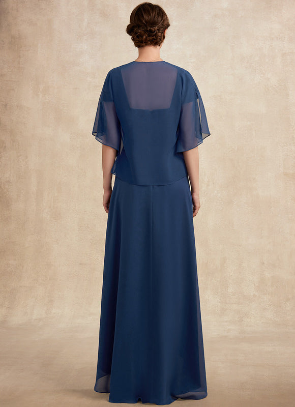 Robe Trapèze Élégance Turquoise Éphémère - gallery 4