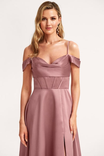 Robe Trapèze Pétale De Lune - gallery 3