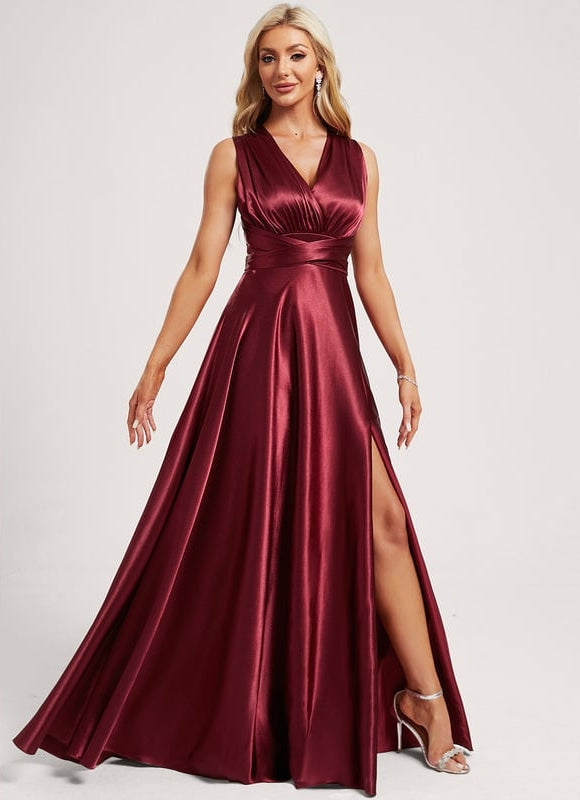 Robe Trapèze Velours Éclatant - gallery 2