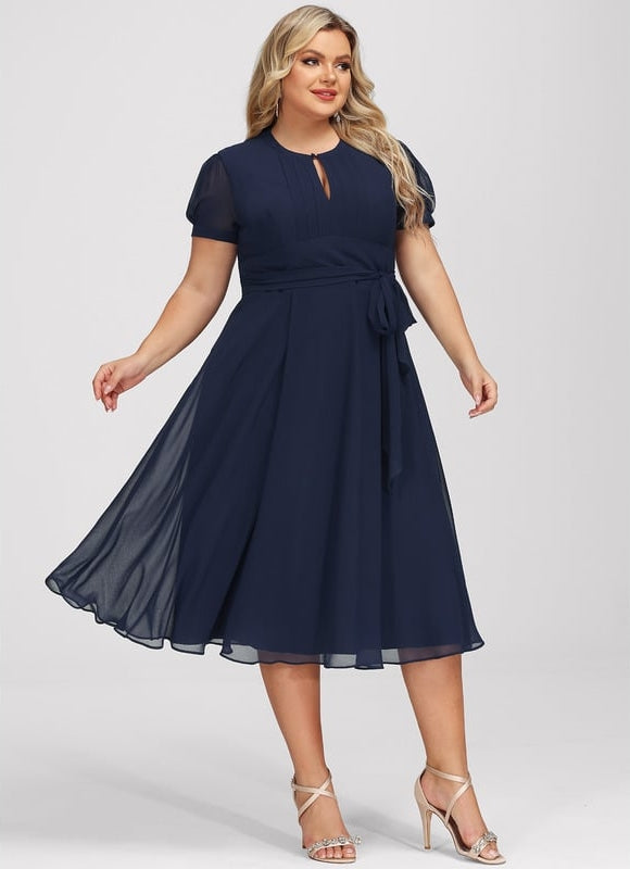 Robe Trapèze Nuit Ardent - gallery 8