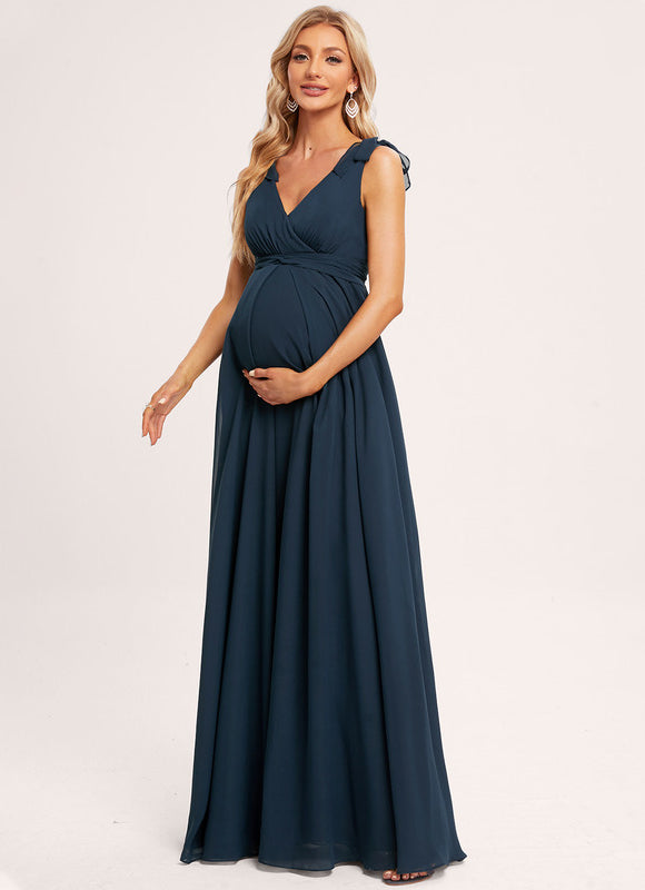 Robe Trapèze Maternité Élégante - gallery 2