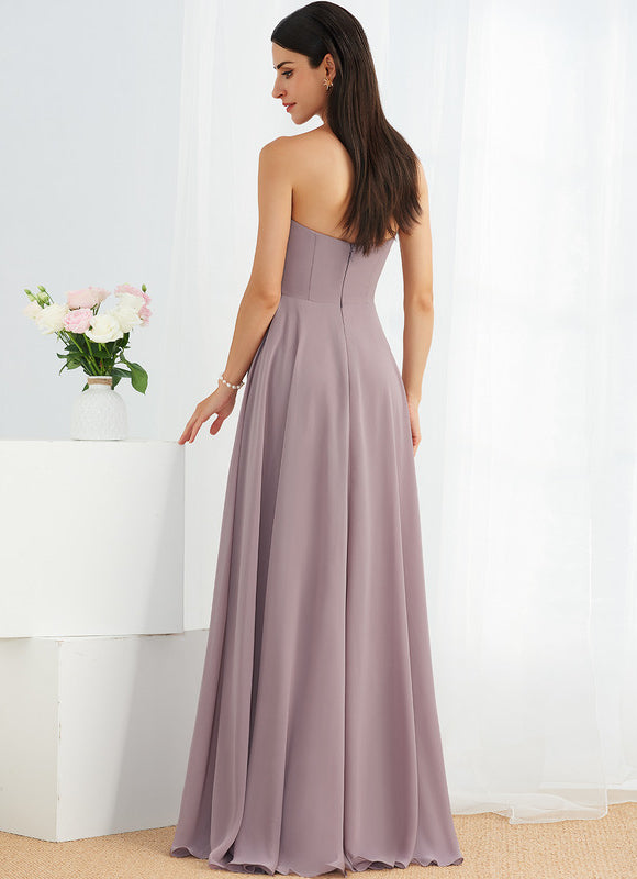 Robe Trapèze Brume Lavande - gallery 3
