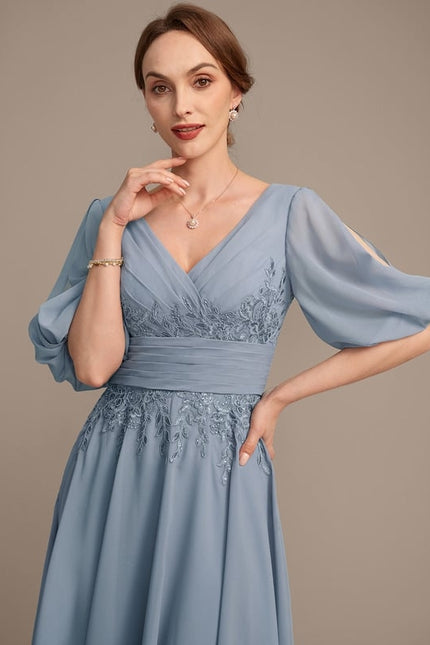 Robe Trapèze Céleste Douceur - gallery 1