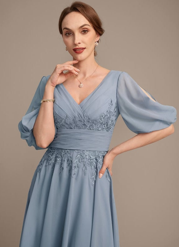 Robe Trapèze Céleste Douceur - gallery 1
