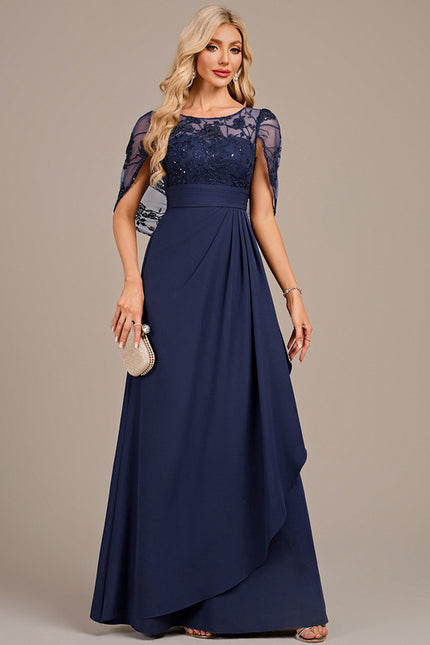 Robe Trapèze Élégance Marine Couture - gallery 3