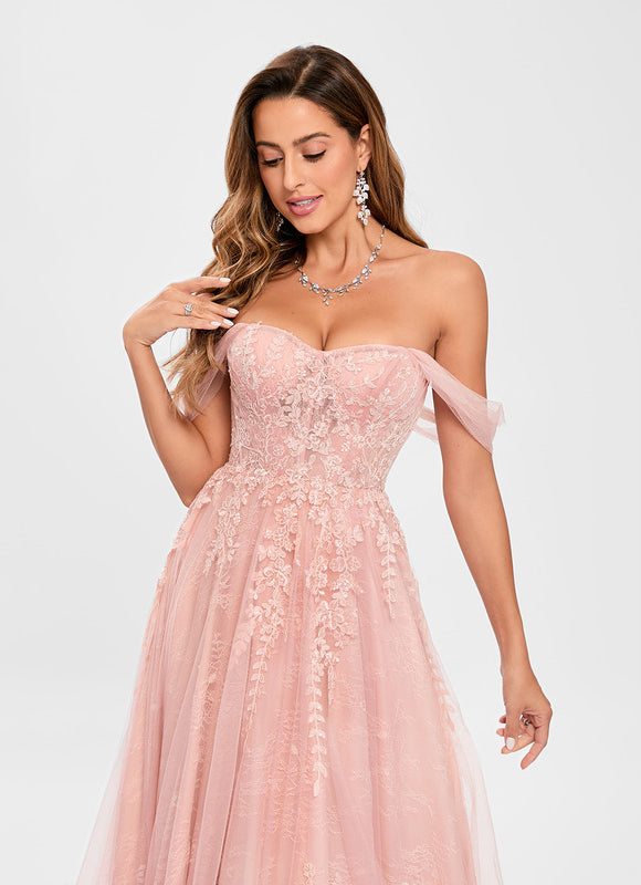 Robe Trapèze Rêverie Poudrée - gallery 4