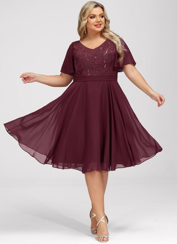Robe Trapèze Chic Éclat - gallery 6