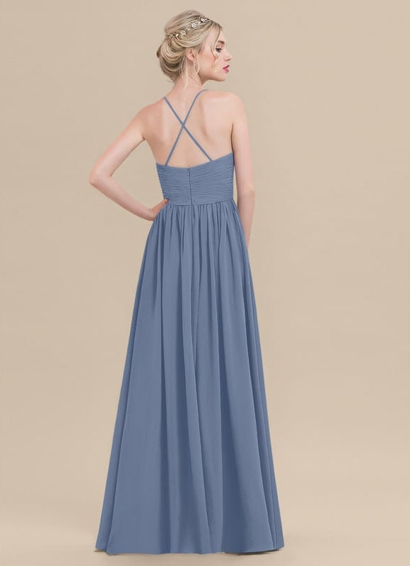 Robe Trapèze Éclat De Lavande - gallery 1