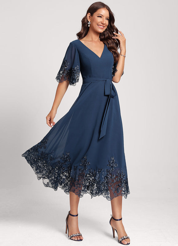 Robe Trapèze Danse Étoilée - gallery 3