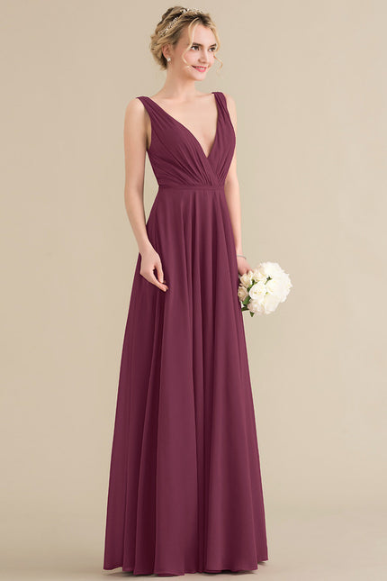 Robe Trapèze Élégante Mousseline - gallery 2