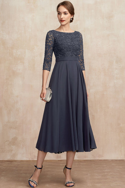 Robe Trapèze Éclat De Velours - gallery 3