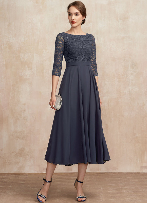 Robe Trapèze Éclat De Velours - gallery 3