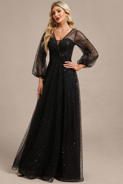 Robe Trapèze Étoilée Chic - gallery 3