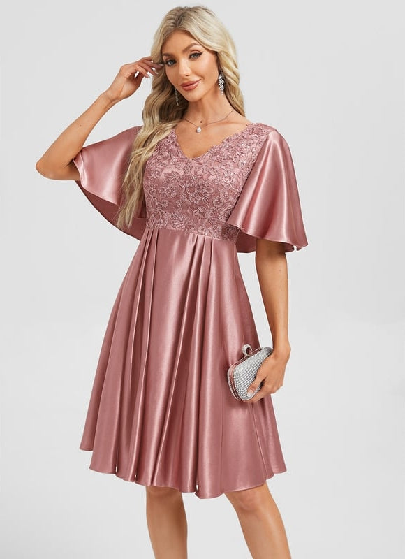 Robe Trapeze Longueur Genoux - gallery 4