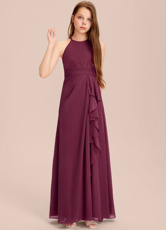 Robe Trapèze Cascade Prune - gallery 7
